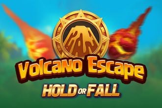 Volcano Escape: Hold or Fall